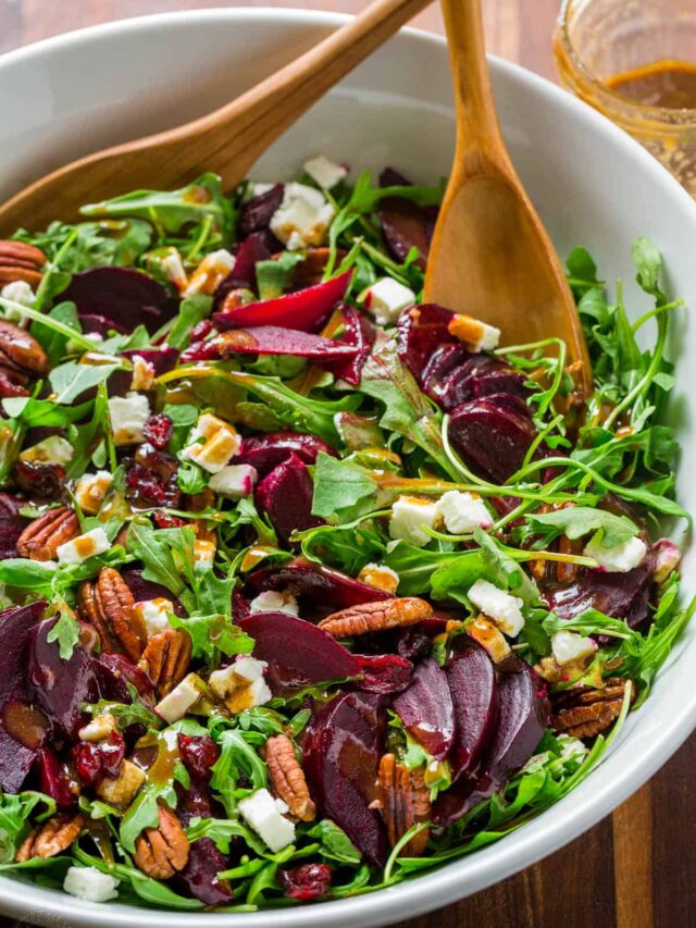 Beet-Salad-with-Arugula-and-Balsamic-Vinaigrette-5