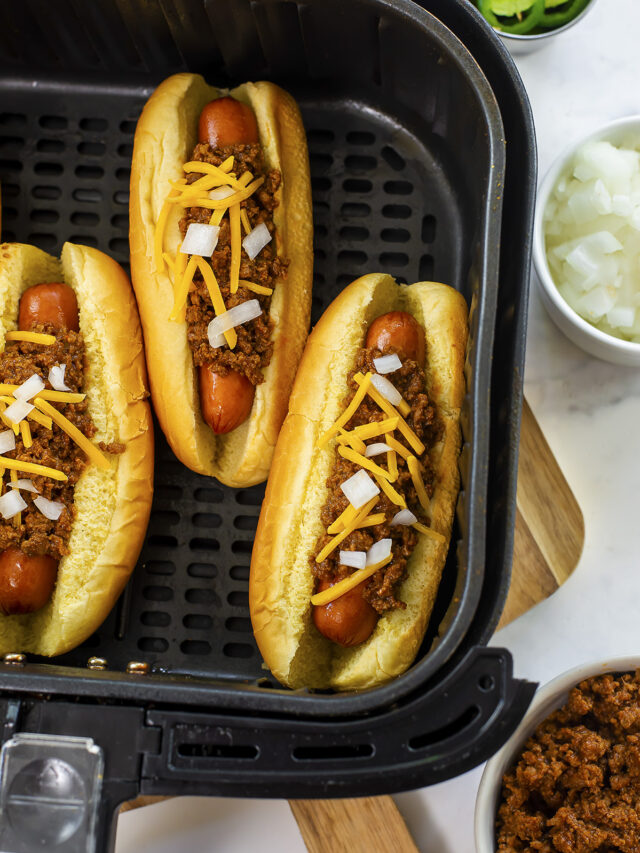 chili-dogs-in-air-fryer